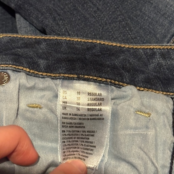 3/$10 American Eagle Regular Length Dark Wash Skinny Jeans - Picture 7 of 8